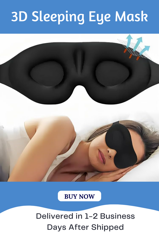 3d sleeping eye mask for men and women