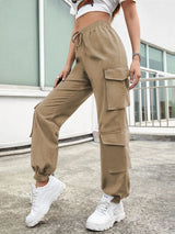 Dinazah Trendy Trousers with Multi Pocket