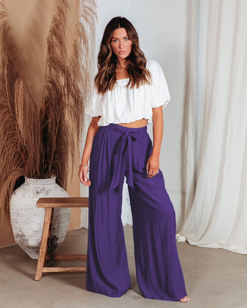 Dinazah High Waist Casual Pants