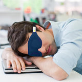 blue sleeping eye mask