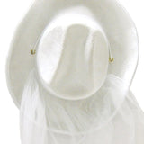 Beistle Bride’s Cowgirl Hat and Veil