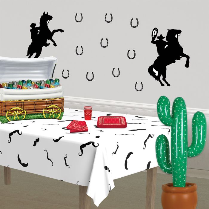 Beistle 35" Inflatable Cactus, Western Photo Props