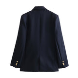 Women's French Slim Fitting Simple Blazer