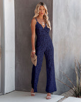 Dinazah Lace Lining Jumpsuit