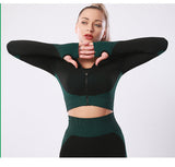 Dinazah Long Sleeve Yoga Trousers Clothes