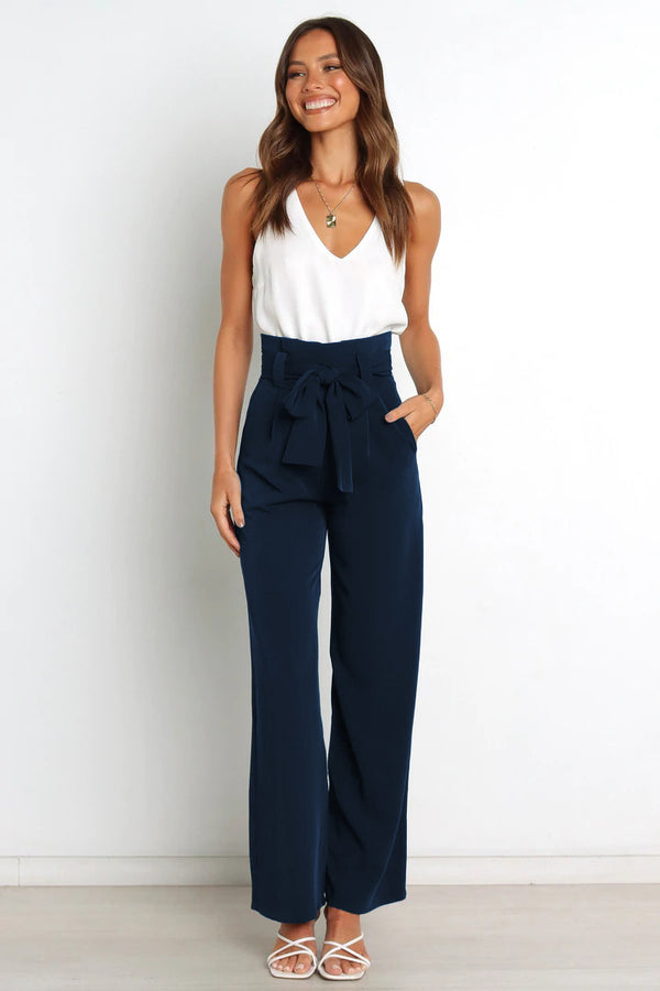 Dinazah Commuting Wide Leg Trousers