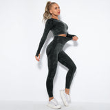 Dinazah Peach Hip Raise Yoga Suit