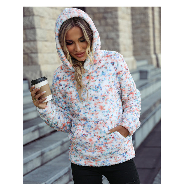 Long Sleeve Loose Pullover Snowflake Sweater