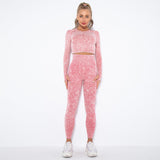 Dinazah Peach Hip Raise Yoga Suit