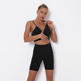 Dinazah Knitted Sports Bra Suit