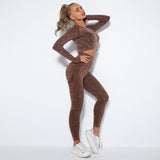 Dinazah Peach Hip Raise Yoga Suit